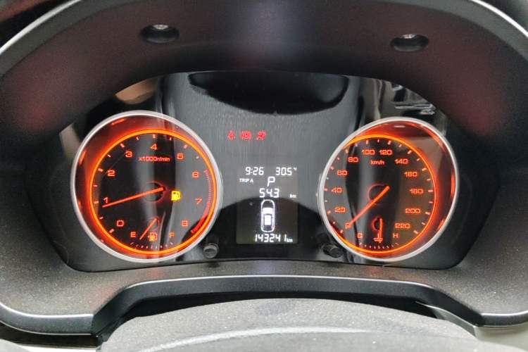 Used Hanteng X5 2018 1.5T CVT Luxury Edition Instrument Cluster