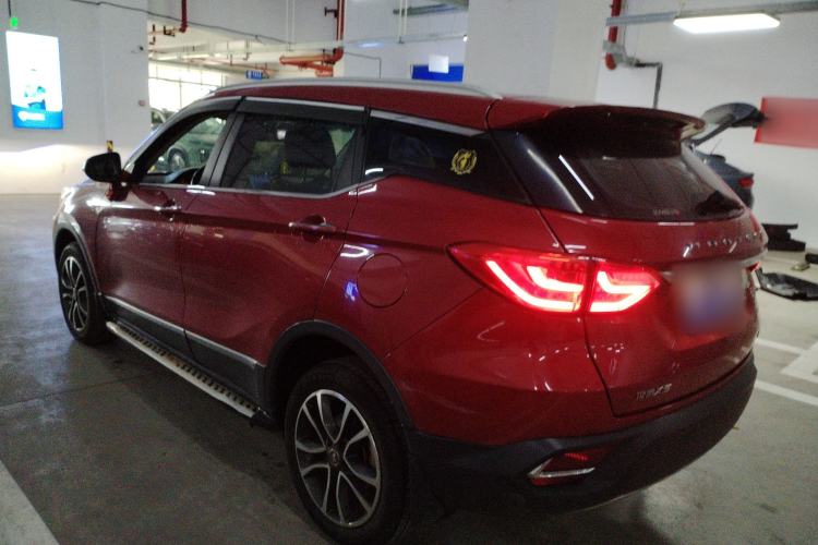 Used Hanteng X5 2018 1.5T CVT Luxury Edition Rear Left 45 Deg