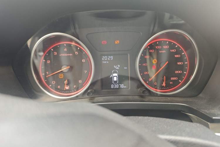 Used Hanteng X5 2018 1.5T Manual Elite Edition Instrument Cluster