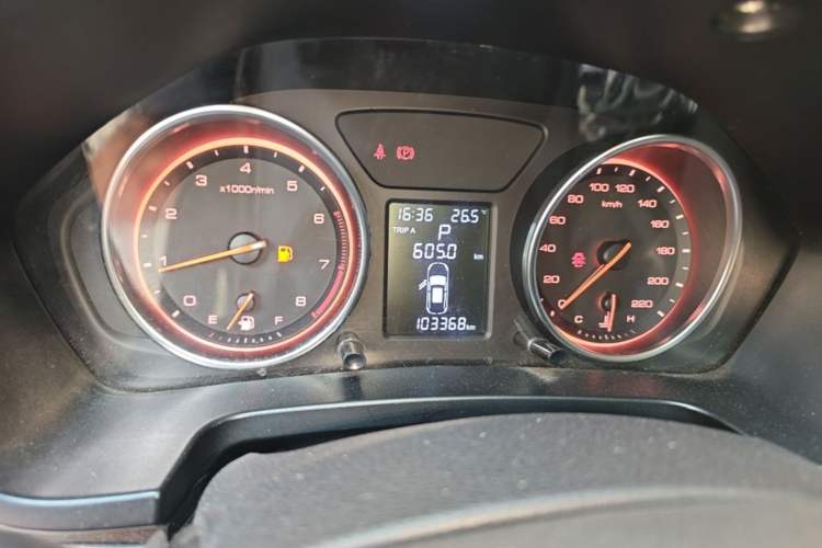 Used Hanteng X5 2018 1.5T CVT Luxury Edition Instrument Cluster