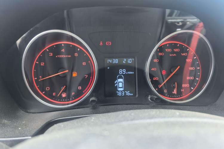 Used Hanteng X5 2018 1.5T Manual Luxury Edition Instrument Cluster