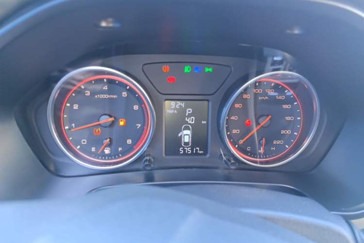Used Hanteng X5 2018 1.5T CVT Elite Edition Instrument Cluster