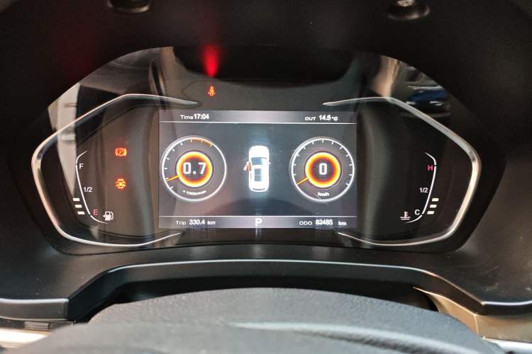Used Hanteng X5 2018 1.5T CVT Xuan Dong Flagship Edition Instrument Cluster