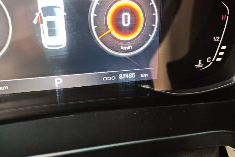 Used Hanteng X5 2018 1.5T CVT Xuan Dong Flagship Edition Odometer Close Up