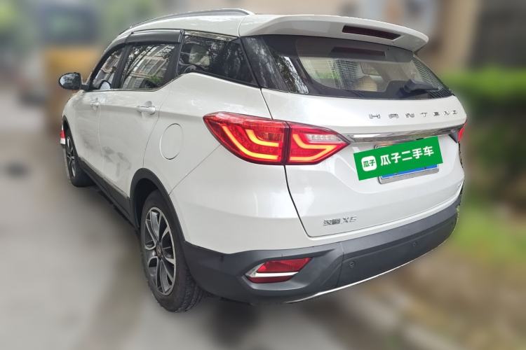 Used Hanteng X5 2018 1.5T CVT Luxury Edition Rear Left 45 Deg