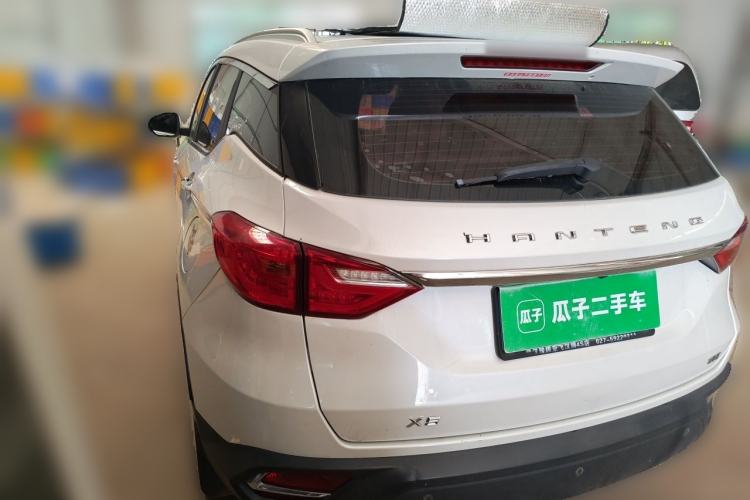 Used Hanteng X5 2018 1.5T CVT Luxury Edition Rear Left 45 Deg