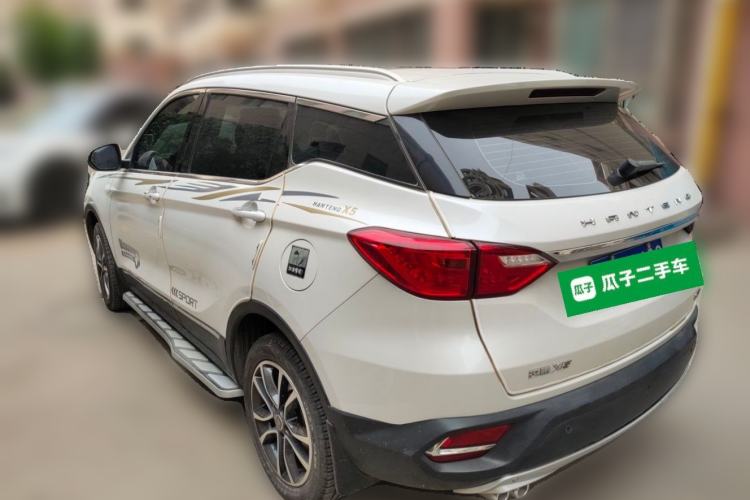 Used Hanteng X5 2018 1.5T Manual Luxury Edition Rear Left 45 Deg