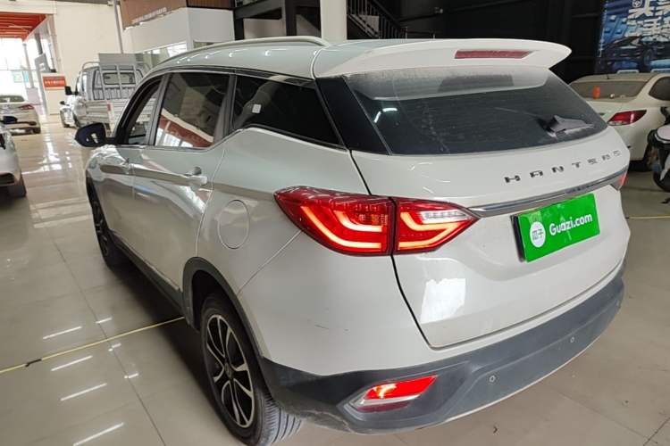 Used Hanteng X5 2018 1.5T CVT Luxury Edition Rear Left 45 Deg