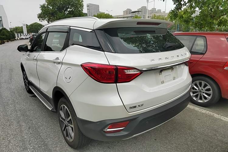 Used Hanteng X5 2018 1.5T CVT Luxury Edition Rear Left 45 Deg