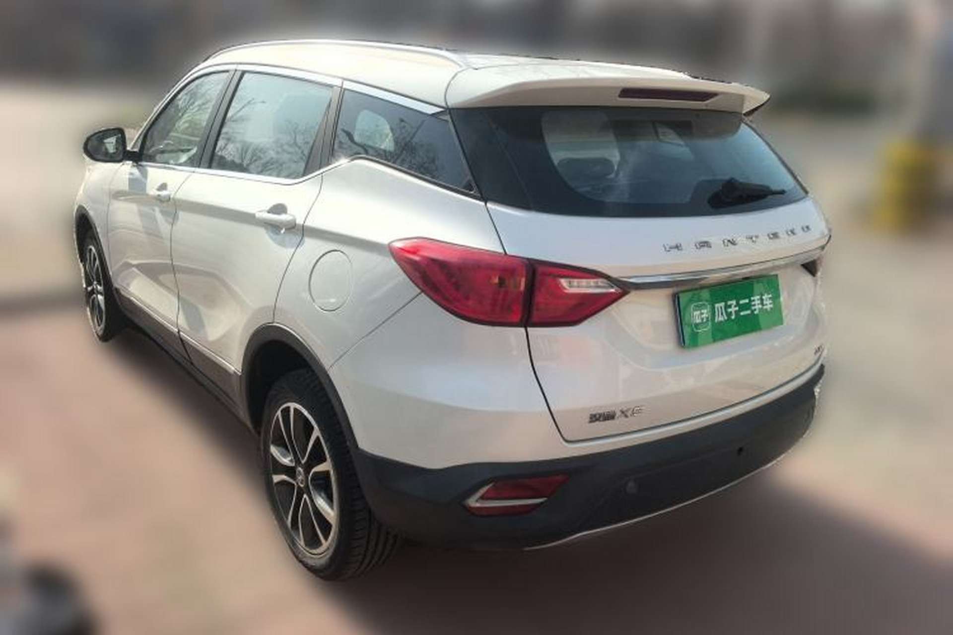 Used Hanteng X5 2018 1.5T CVT Luxury Edition Rear Left 45 Deg