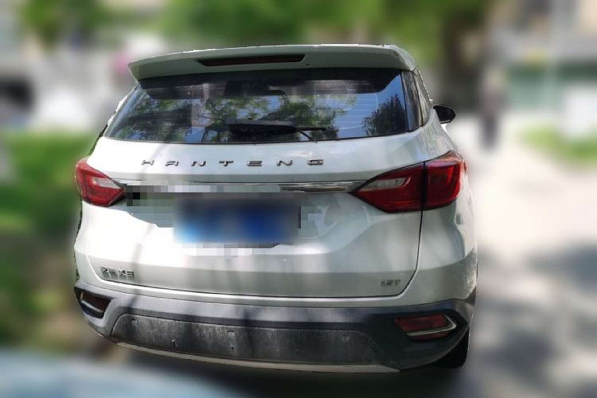 Used Hanteng X5 2018 1.5T CVT Luxury Edition Rear