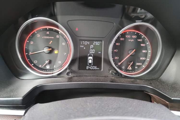 Used Hanteng X5 2019 MAX 1.5T CVT Luxury 7-Seater Instrument Cluster