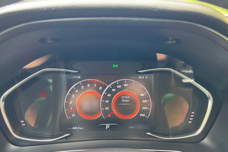 Used Hanteng X5 2019 MAX 1.5T CVT ZhiZun Model 7 Seats Instrument Cluster