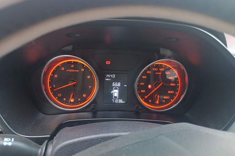 Used Hanteng X5 2019 1.5L Manual Entrepreneur Edition Instrument Cluster