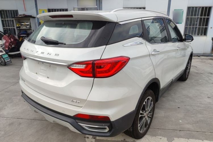 Used Hanteng X5 2019 MAX 1.5T CVT Luxury 7-Seater Rear Right 45 Deg