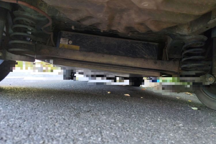 Used Hanteng X5 New Energy 2019 Flagship Edition Chassis Rear