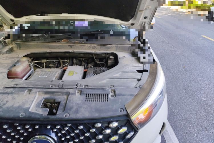 Used Hanteng X5 New Energy 2019 Flagship Edition Engine Bay Left
