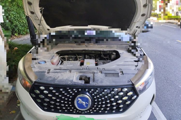Used Hanteng X5 New Energy 2019 Flagship Edition Engine Bay