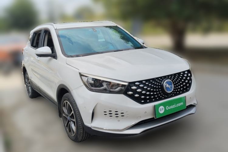 Used Hanteng X5 New Energy 2019 Flagship Edition Front Right 45 Deg