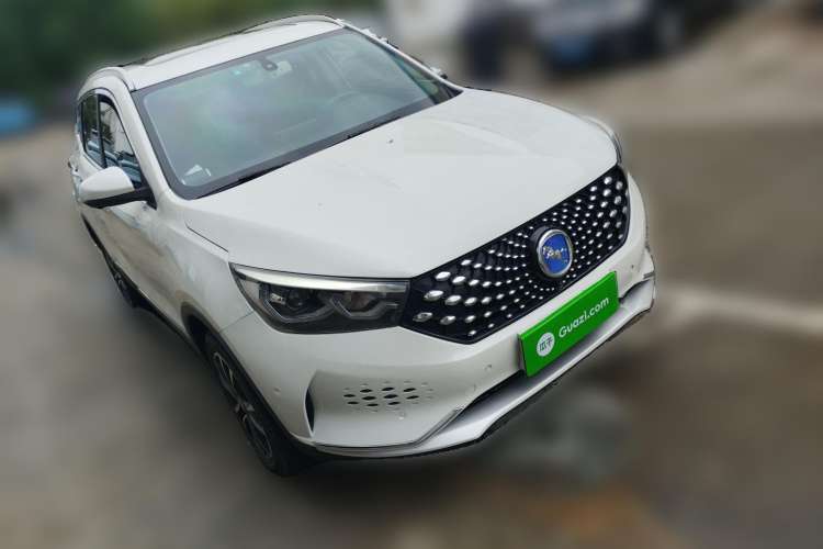 Used Hanteng X5 New Energy 2019 Flagship Edition Front Right 45 Deg