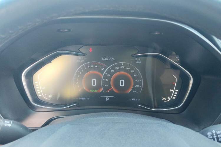 Used Hanteng X5 New Energy 2019 Flagship Edition Instrument Cluster