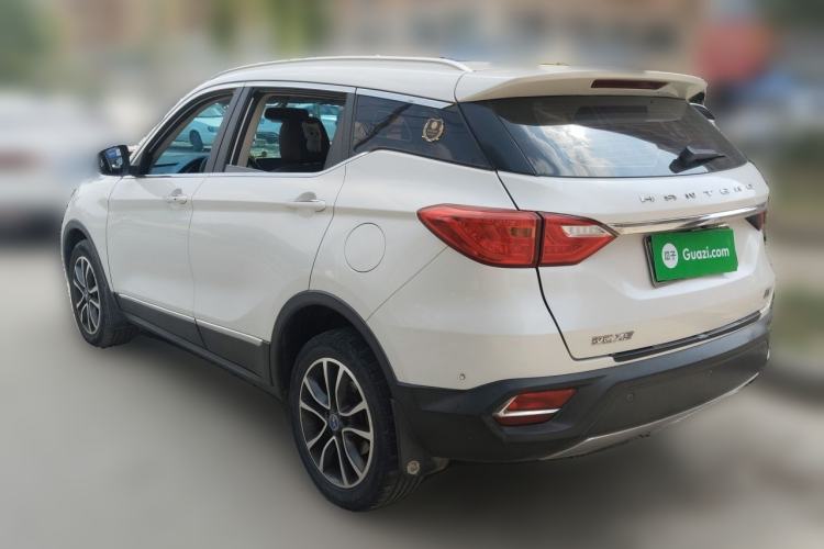 Used Hanteng X5 New Energy 2019 Flagship Edition Rear Left 45 Deg