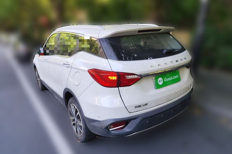 Used Hanteng X5 New Energy 2019 Flagship Edition Rear Left 45 Deg