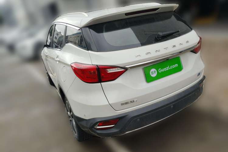 Used Hanteng X5 New Energy 2019 Flagship Edition Rear Left 45 Deg