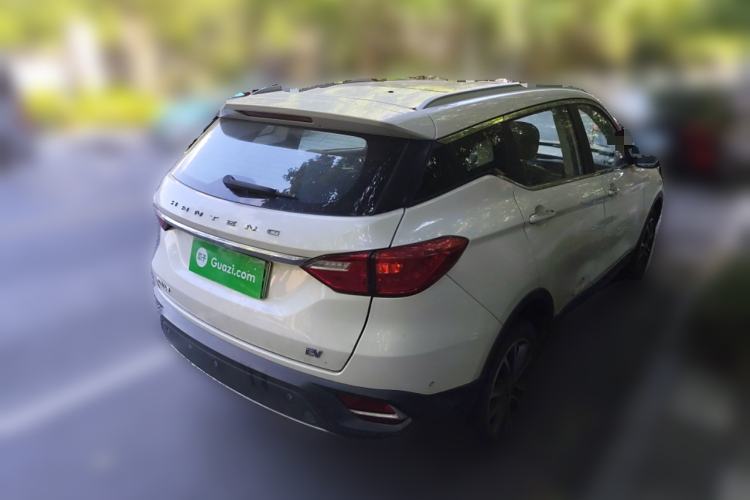 Used Hanteng X5 New Energy 2019 Flagship Edition Rear Right 45 Deg