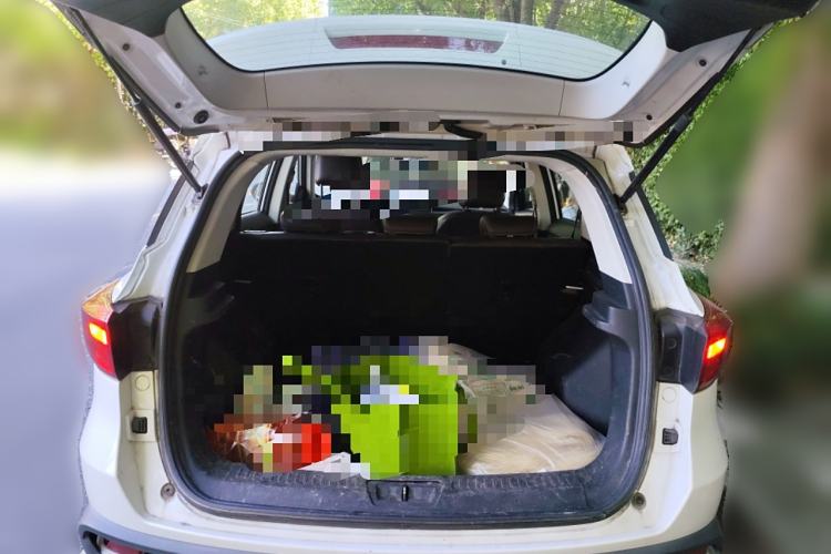 Used Hanteng X5 New Energy 2019 Flagship Edition Trunk
