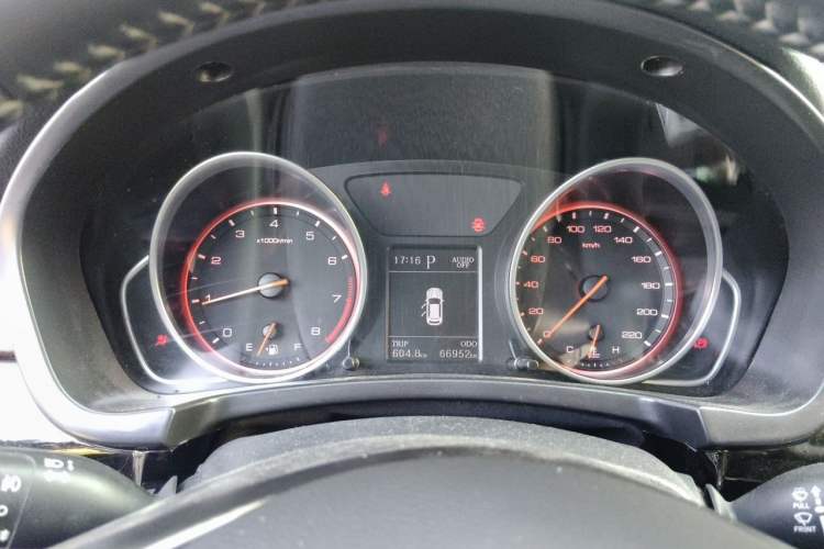 Used Hanteng X7 2016 2.0T DCT Luxury Edition Instrument Cluster