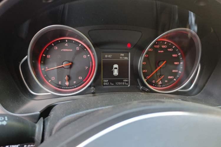Used Hanteng X7 2016 1.5T Manual Luxury Edition Instrument Cluster