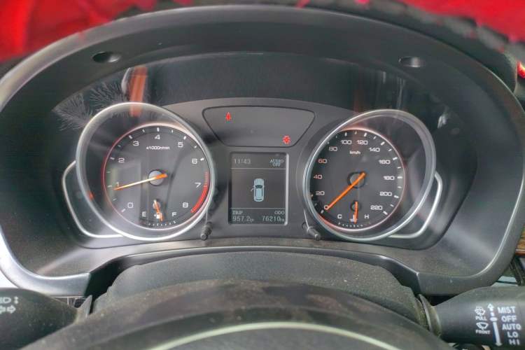 Used Hanteng X7 2016 1.5T Manual Luxury Edition Instrument Cluster