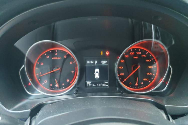 Used Hanteng X7 2016 2.0T DCT Luxury Edition Instrument Cluster