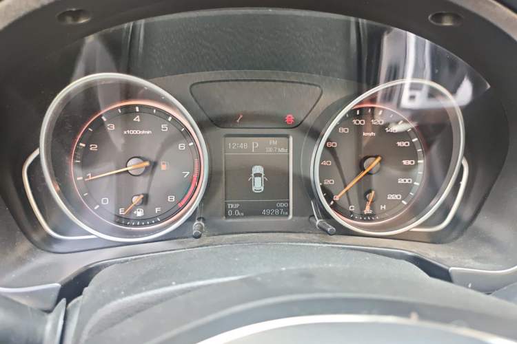 Used Hanteng X7 2016 2.0T DCT Luxury Edition Instrument Cluster