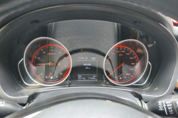 Used Hanteng X7 2016 2.0T DCT Luxury Version Instrument Cluster