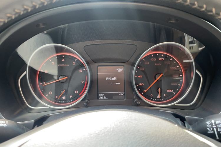 Used Hanteng X7 2016 2.0T DCT Luxury Edition Instrument Cluster