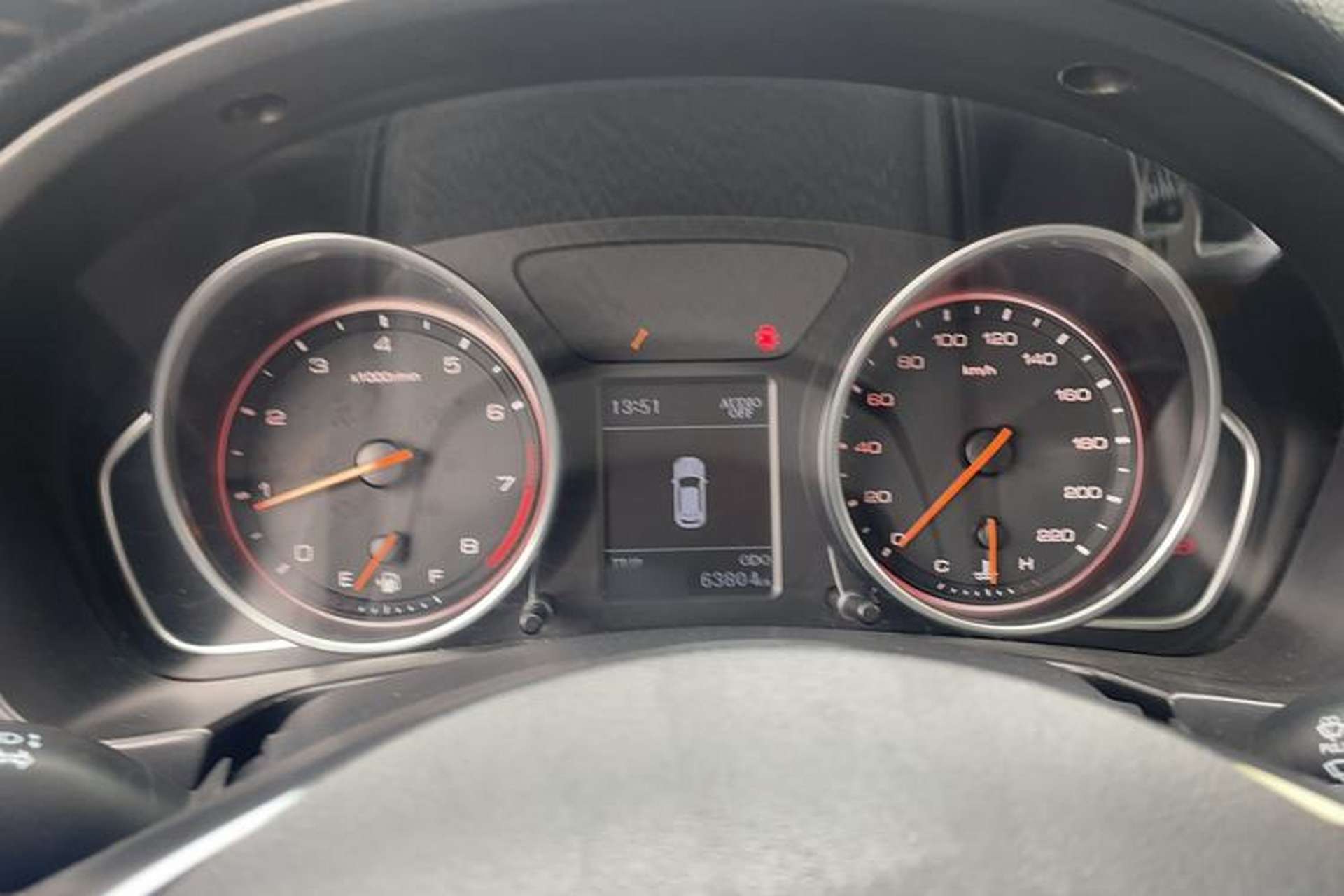 Used Hanteng X7 2016 2.0T DCT Luxury Edition Instrument Cluster