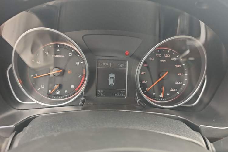 Used Hanteng X7 2016 2.0T DCT Luxury Edition Instrument Cluster