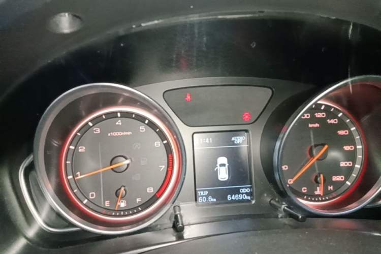 Used Hanteng X7 2016 1.5T Manual Luxury Edition Instrument Cluster