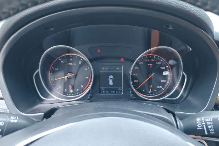 Used Hanteng X7 2016 1.5T Manual Luxury Version Instrument Cluster