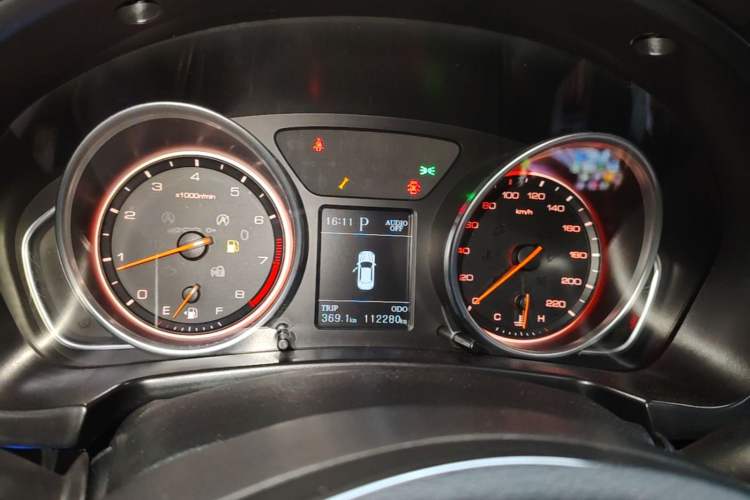Used Hanteng X7 2016 2.0T DCT Luxury Edition Instrument Cluster