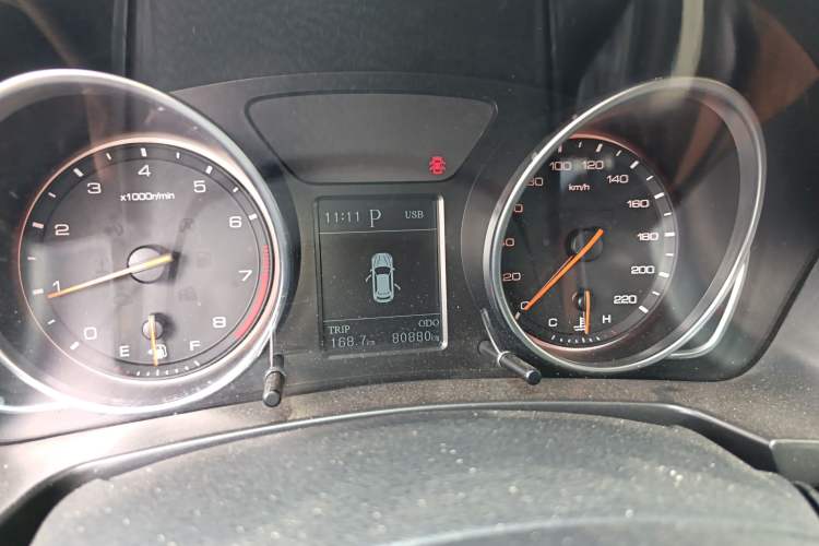 Used Hanteng X7 2016 2.0T DCT Luxury Version Instrument Cluster