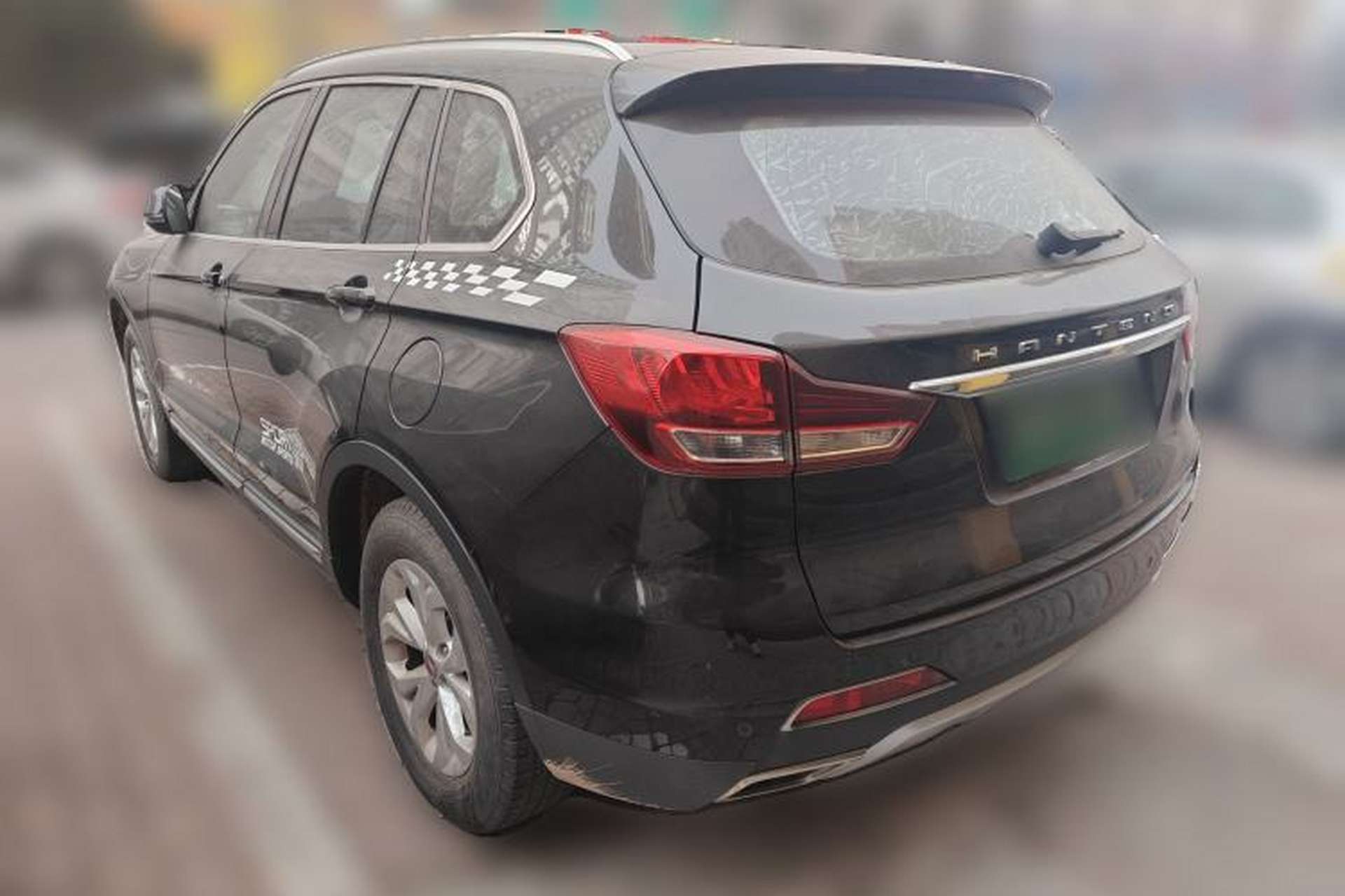 Used Hanteng X7 2016 1.5T Manual Luxury Edition Rear Left 45 Deg
