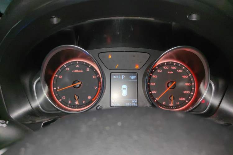 Used Hanteng X7 2016 2.0T DCT Luxury Edition Instrument Cluster