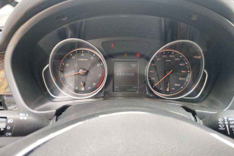 Used Hanteng X7 2016 2.0T Manual Luxury Edition Instrument Cluster