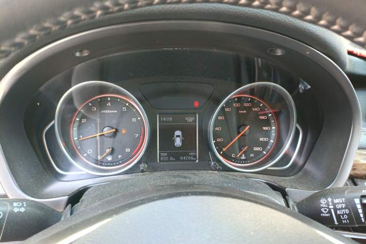 Used Hanteng X7 2016 1.5T Manual Luxury Edition Instrument Cluster
