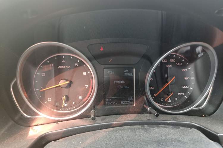 Used Hanteng X7 2016 1.5T Manual Comfort Model Instrument Cluster