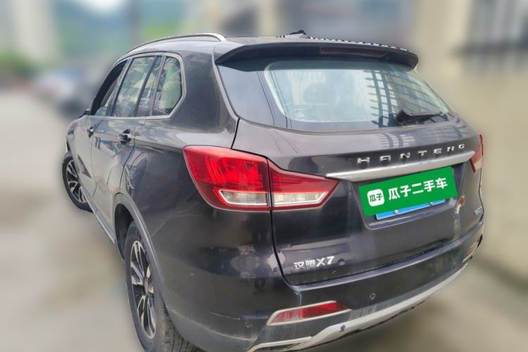 Used Hanteng X7 2016 2.0T Manual Luxury Edition Rear Left 45 Deg
