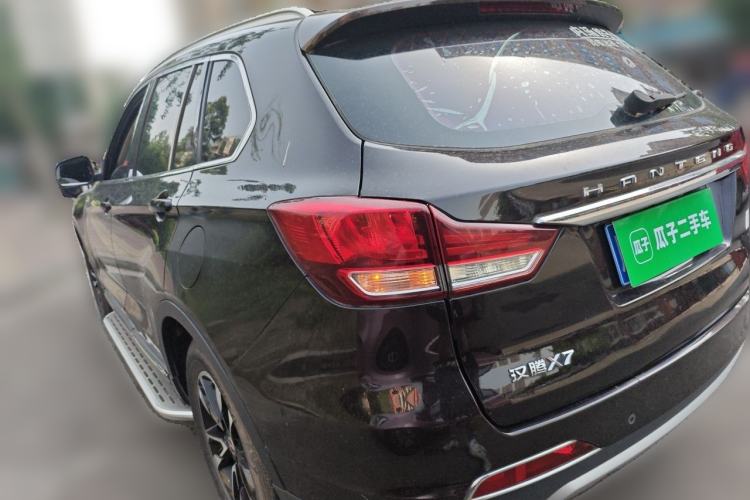 Used Hanteng X7 2016 2.0T DCT Luxury Edition Rear Left 45 Deg